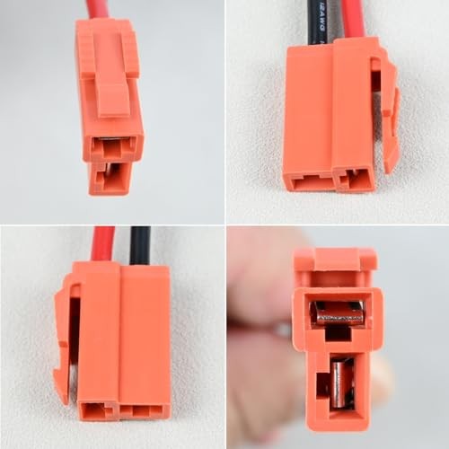 Conector de arnés de cable de batería compatible con vehículo de paseo con