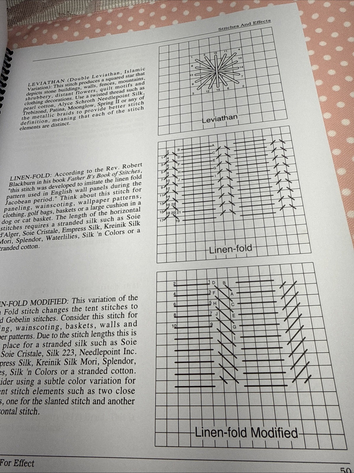 More Stitches for Effect Needlepoint Stitch Book - S. Howren & B. Robertson