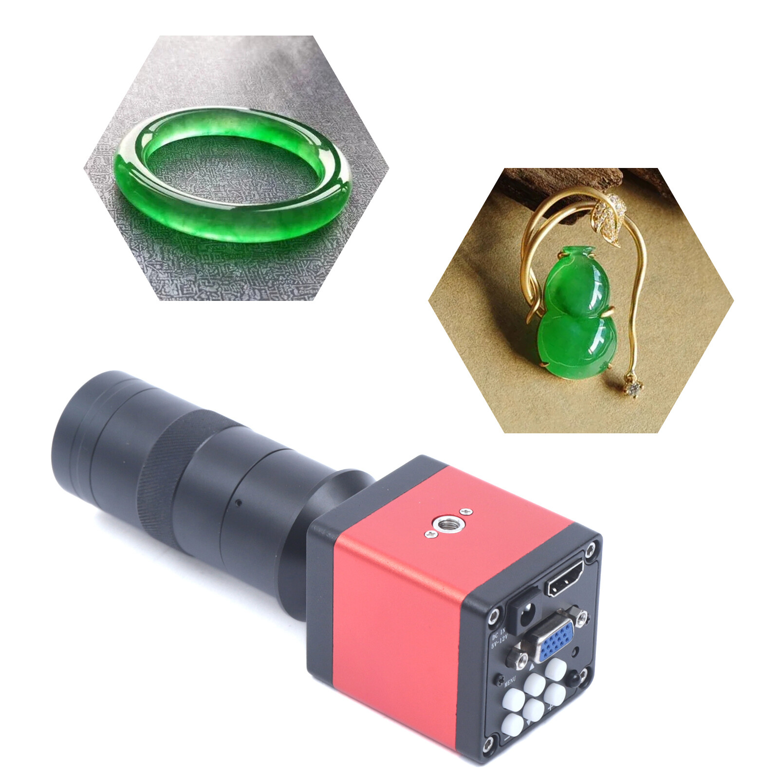 HDMI Inspection Video Microscope Digital Industry Video Microscope Camera 1080P