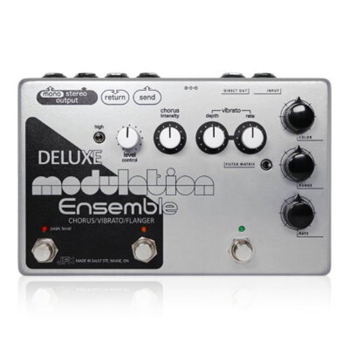 JFX Pedals Deluxe Modulation Ensemble Chorus Flanger Guitar Effects Unit NEW