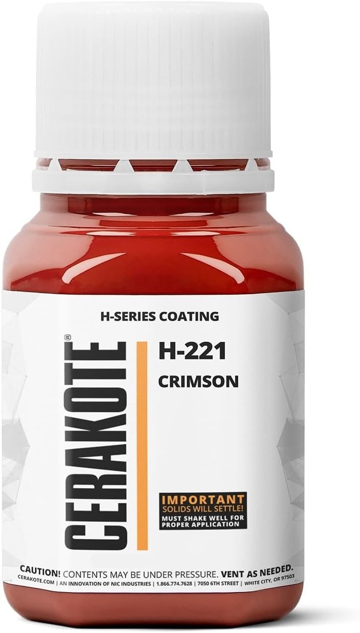 4oz CERAKOTE H-221T - Premium Ceramic Coating - Oven Cure - Free Ship