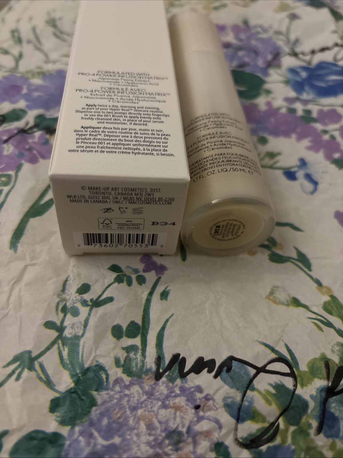 Mac Hyper Real Serumizer Skin Balancing Hydration Serum (50ml)