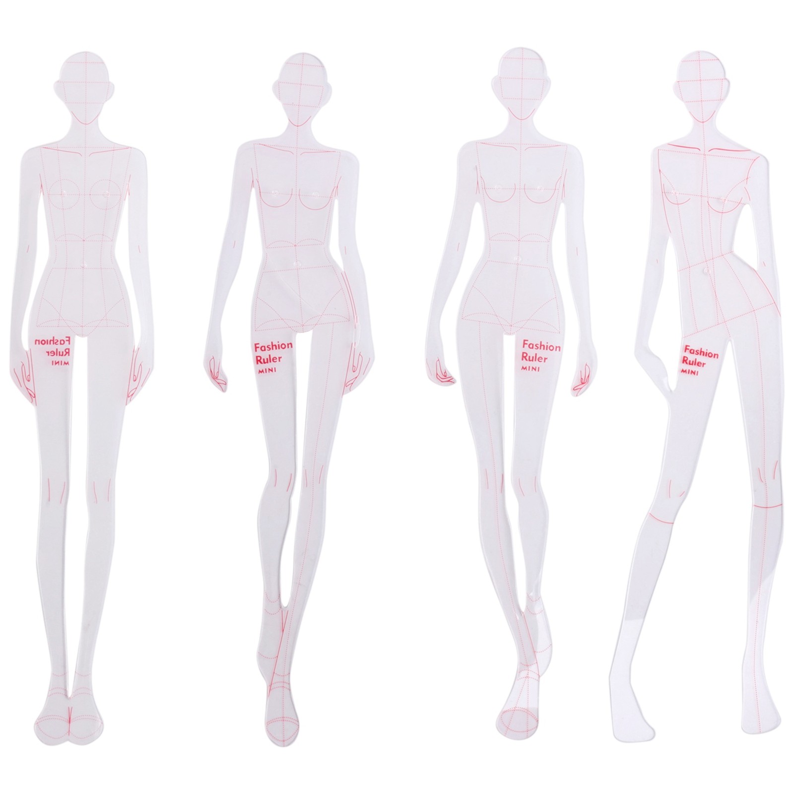 Fashion Illustration Rulers Sketching Templates Ruler Sewing Humanoid9678