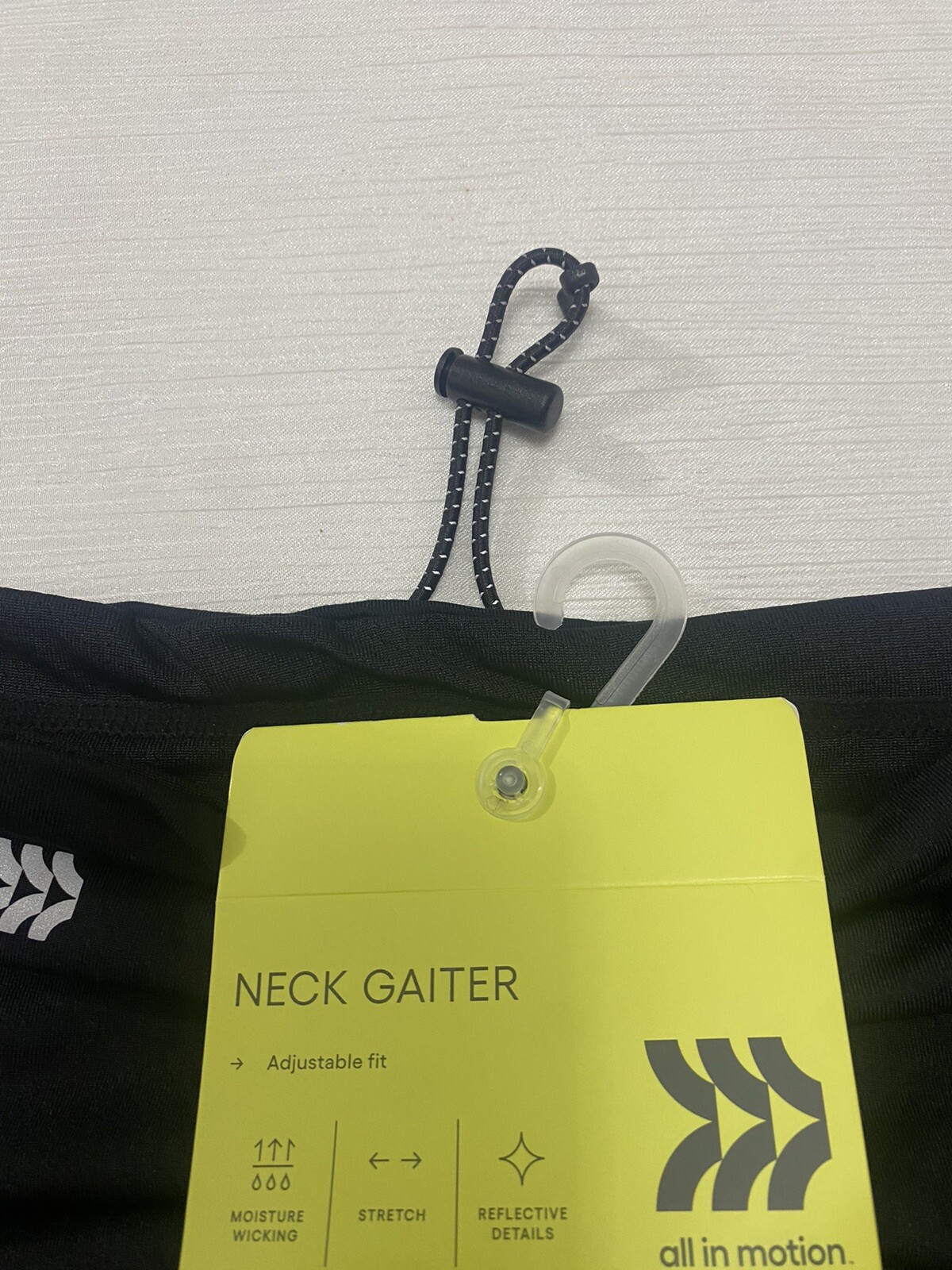 All In Motion - Black Neck Gaiter Coverage