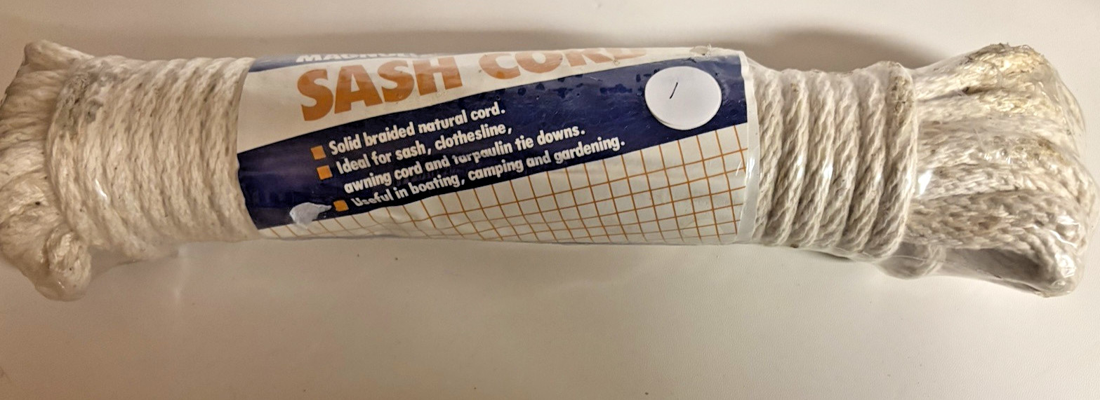 NEW Wellington Magnolia Sash Cord 1/4" Diameter x 50ft #1