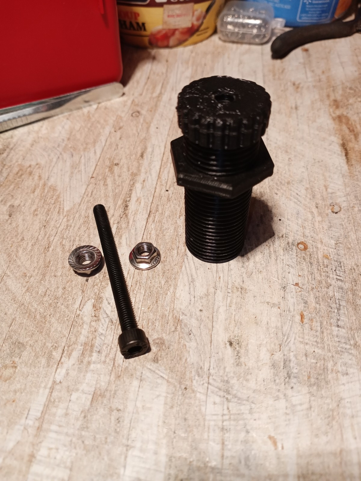 Powder Cop Die 3D printed, powder check die, for progressive reloading press