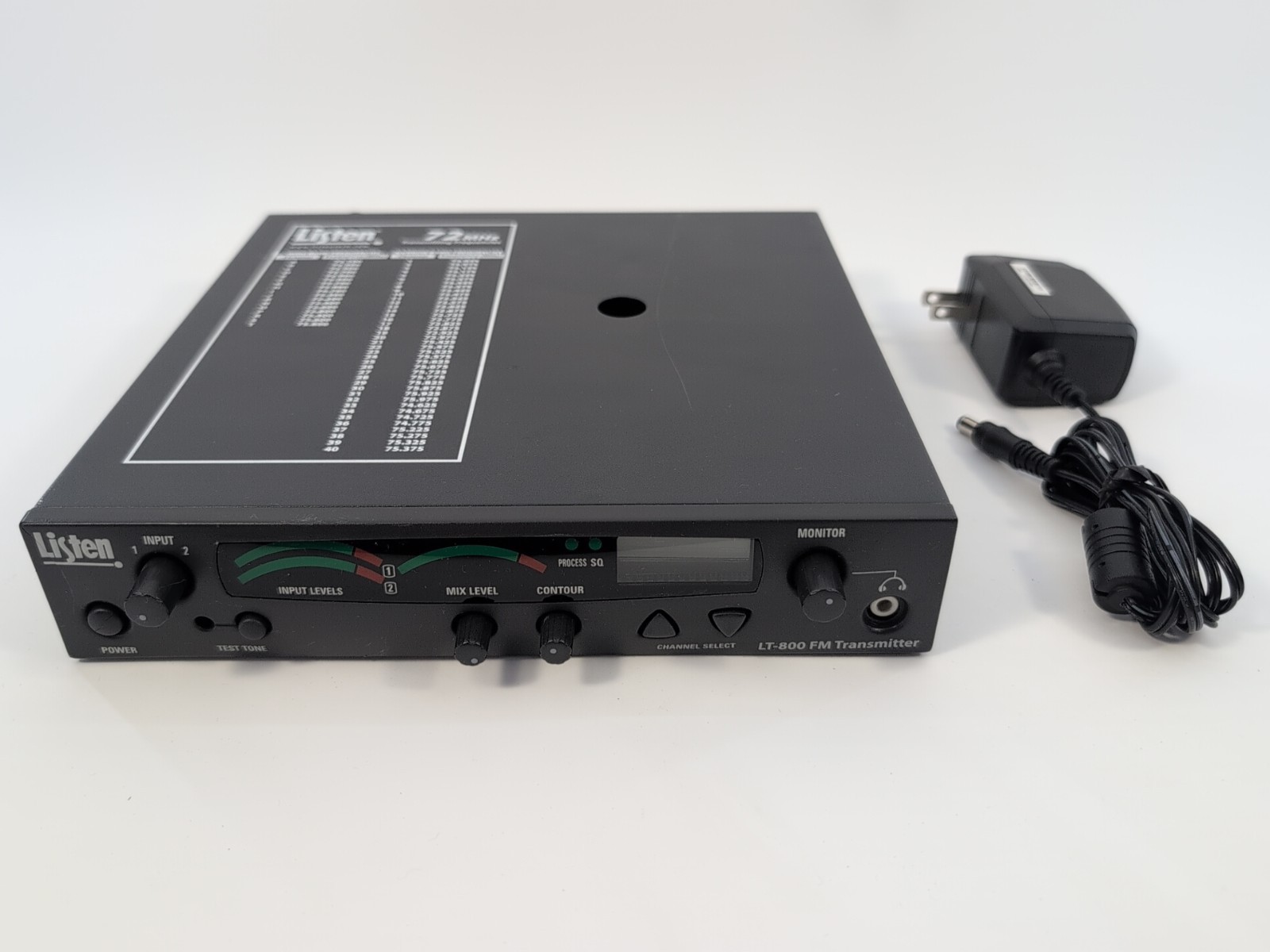 Listen Technologies LT-800-072 FM Transmitter w/ Power Adapter No Antenna