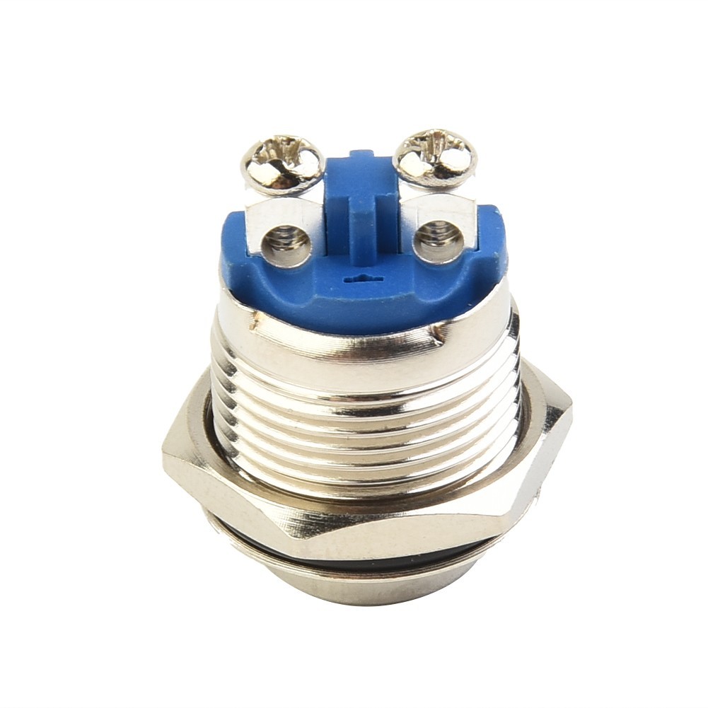 High Quality Button Switch Push Button 12V 16mm 3~220V Accessories Brass