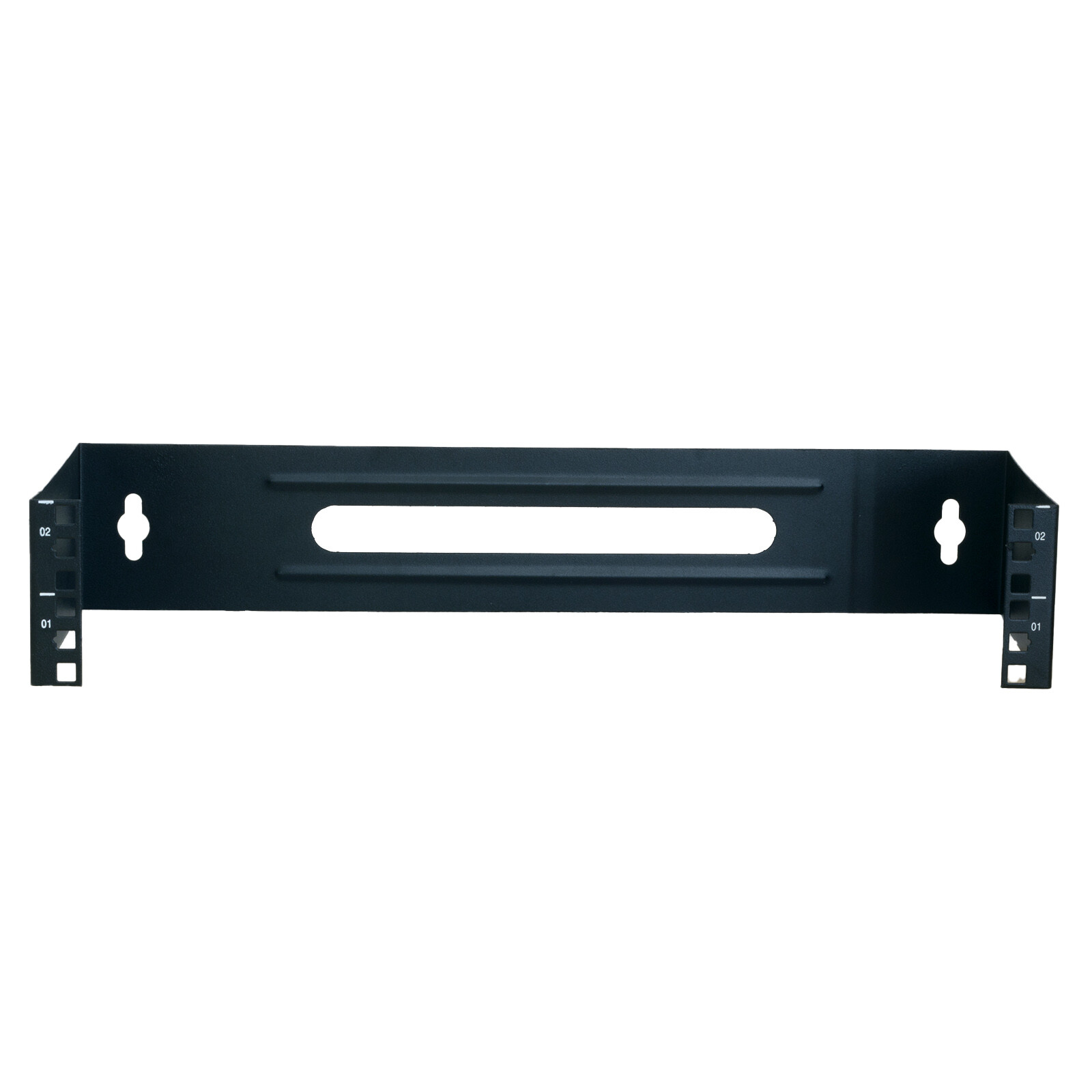 2U 2RU Hinged Patch Panel Wall Mount *USA Seller* Includes square nut, screws