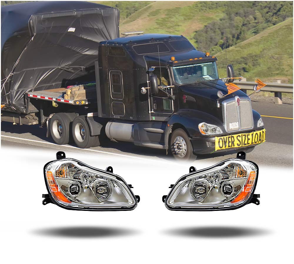 Headlamp Right & Left Side Headght Replaces OEM P54-6103-10000R, P54-6103-10000