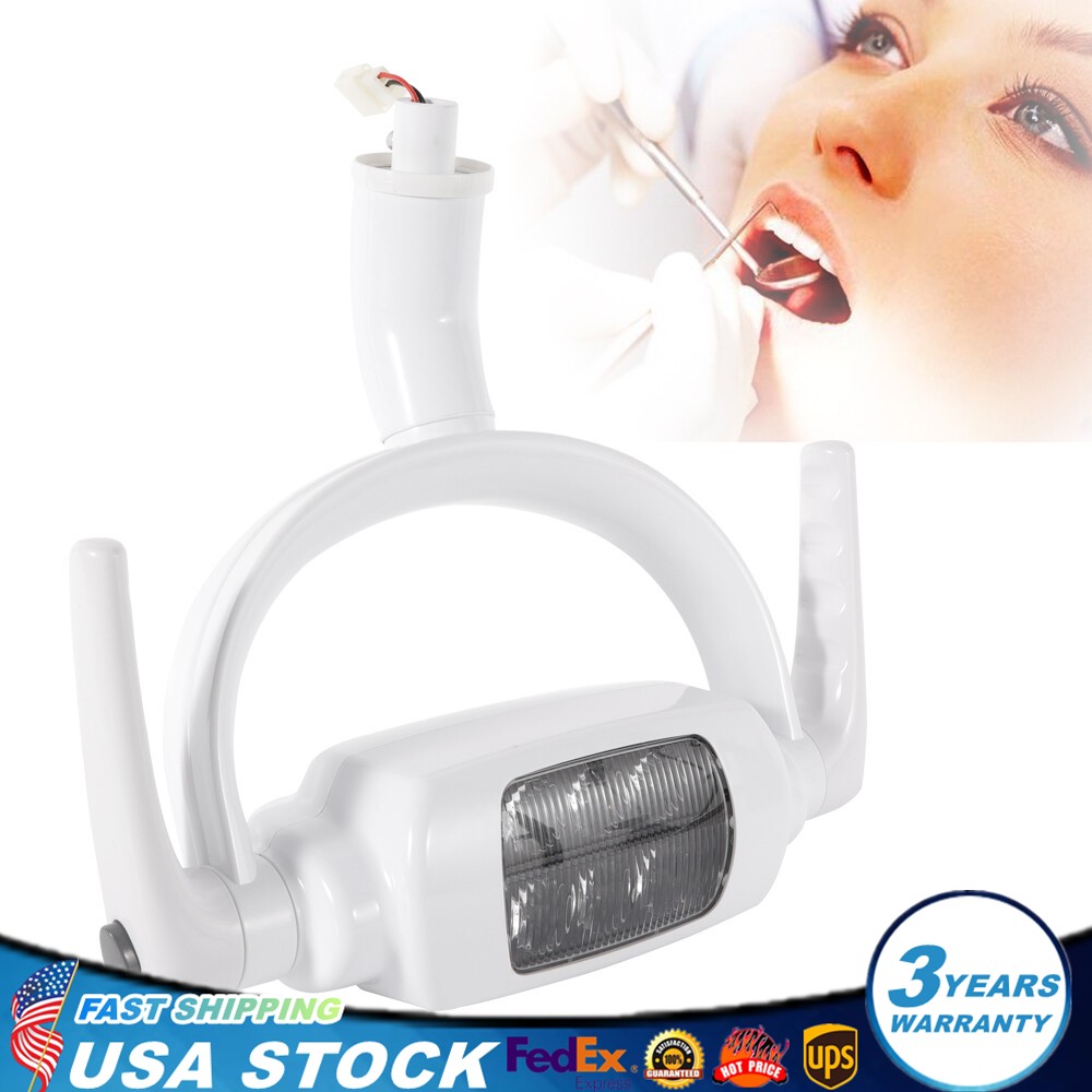 Dental 6 LED 7W LED Oral Light Teeth Lamp Induction For Unit Chair Tool AC 12V