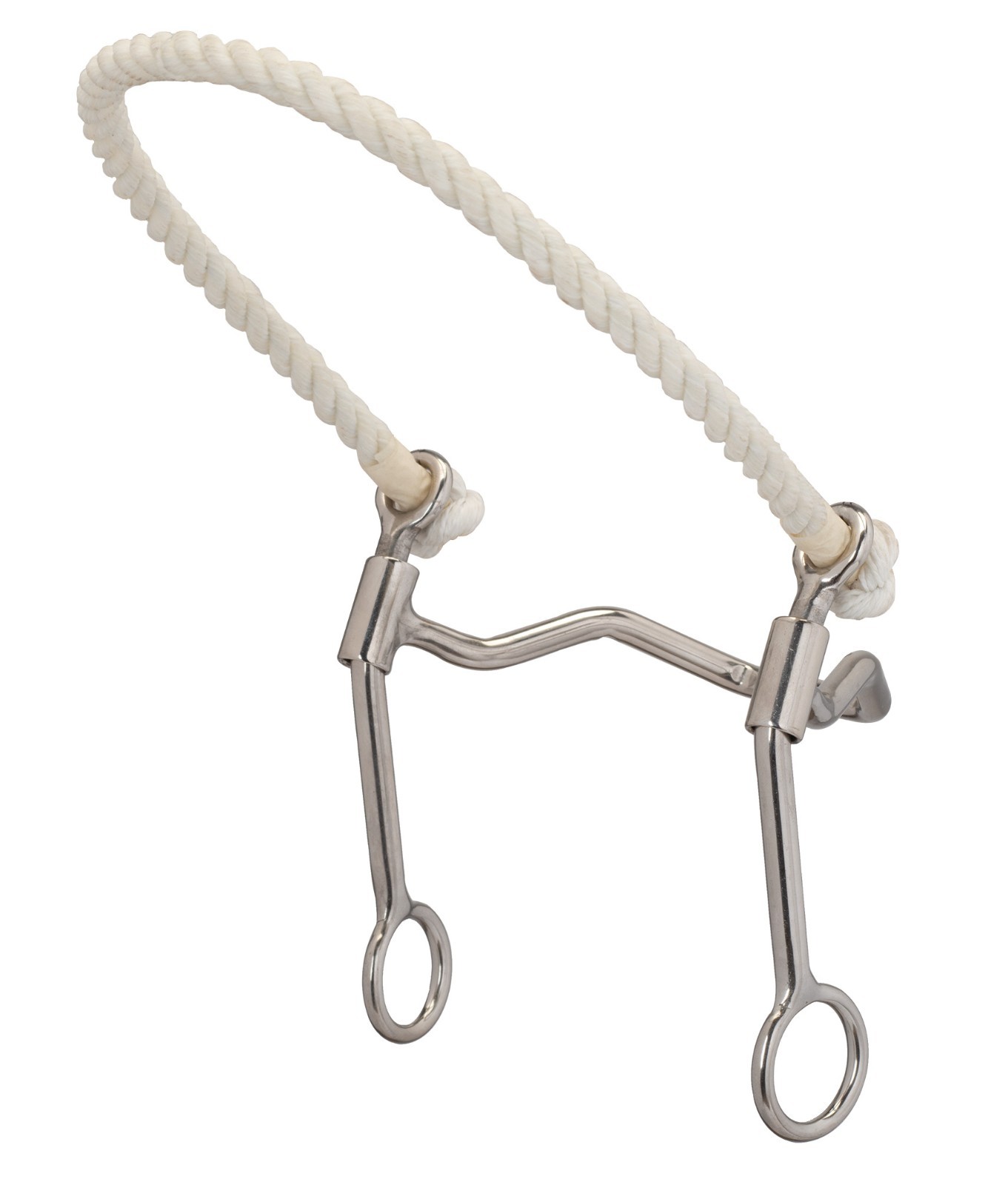 Weaver Leather, Stop & Turn Hackamore with Rope Noseband