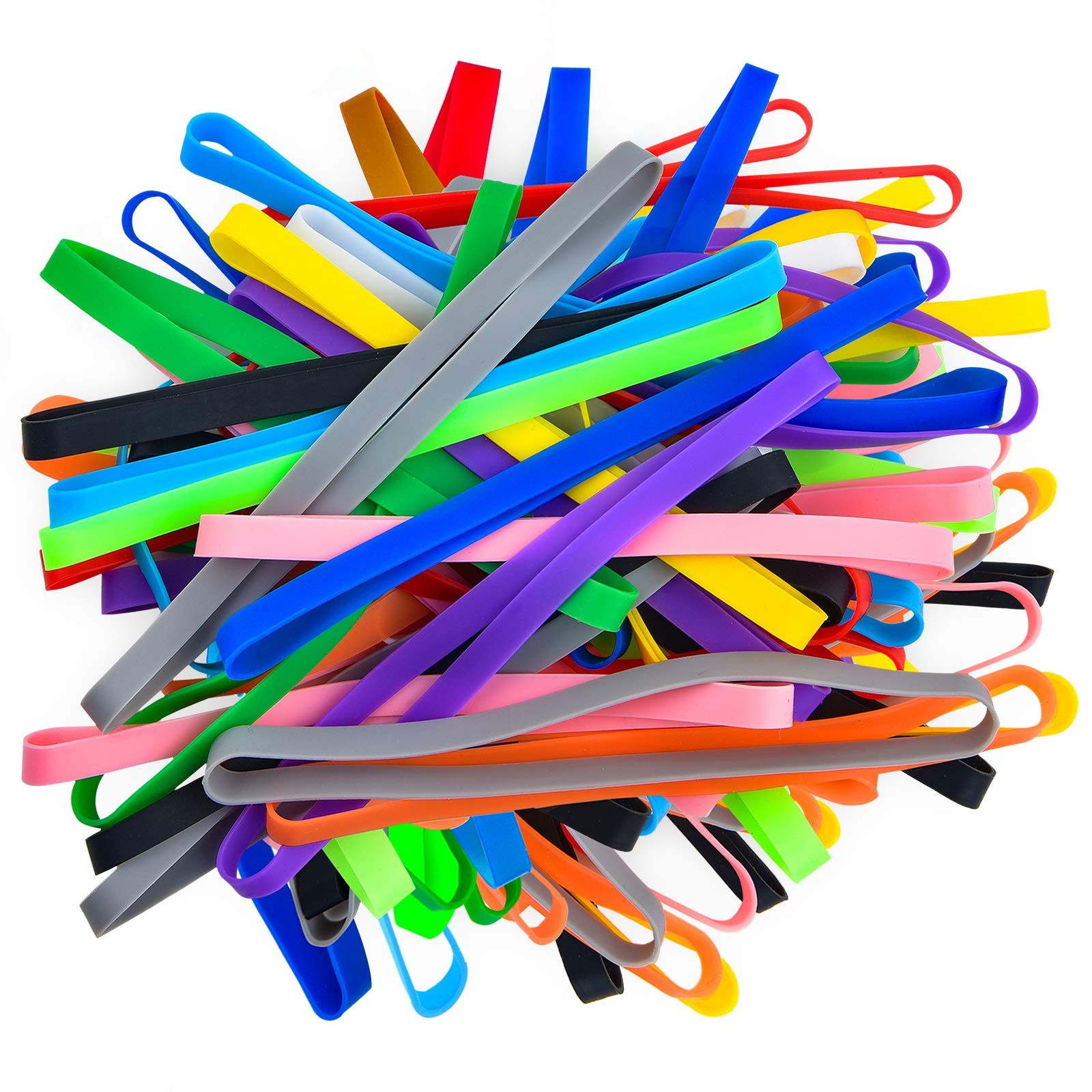 white, black, red, yellow, green, blue, orange, fluorescent grey, pink, sky...