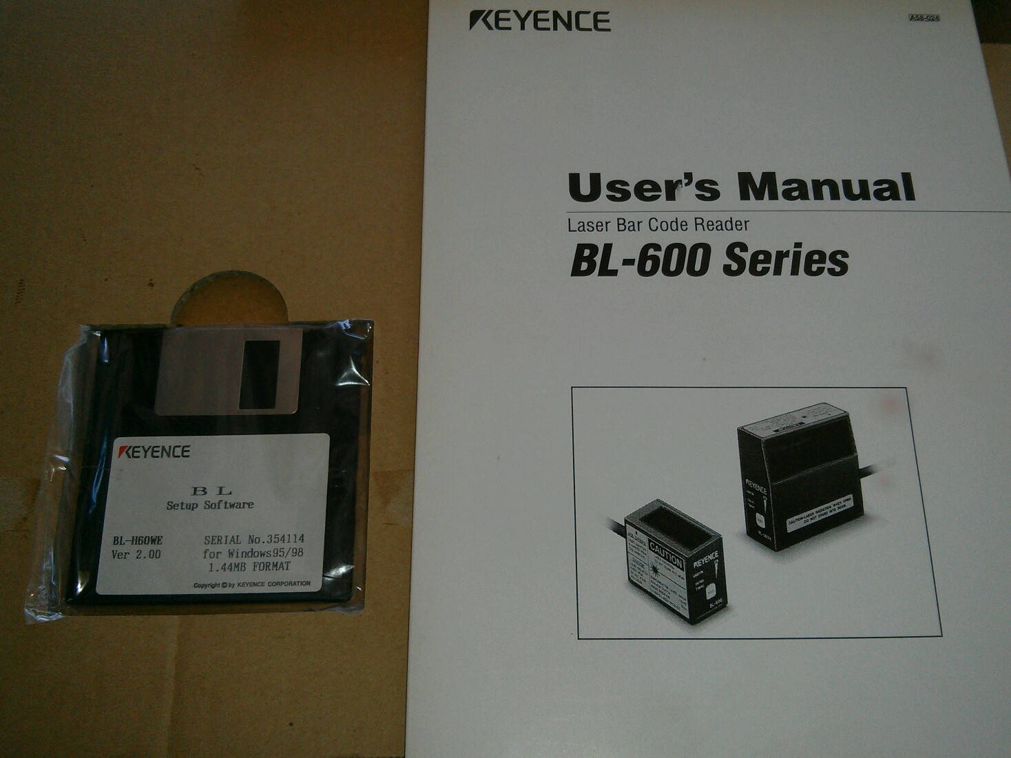 NEW OLD Stock KEYENCE BL-H60WE AUTO ID NAVIGATOR SETUP SOFTWARE