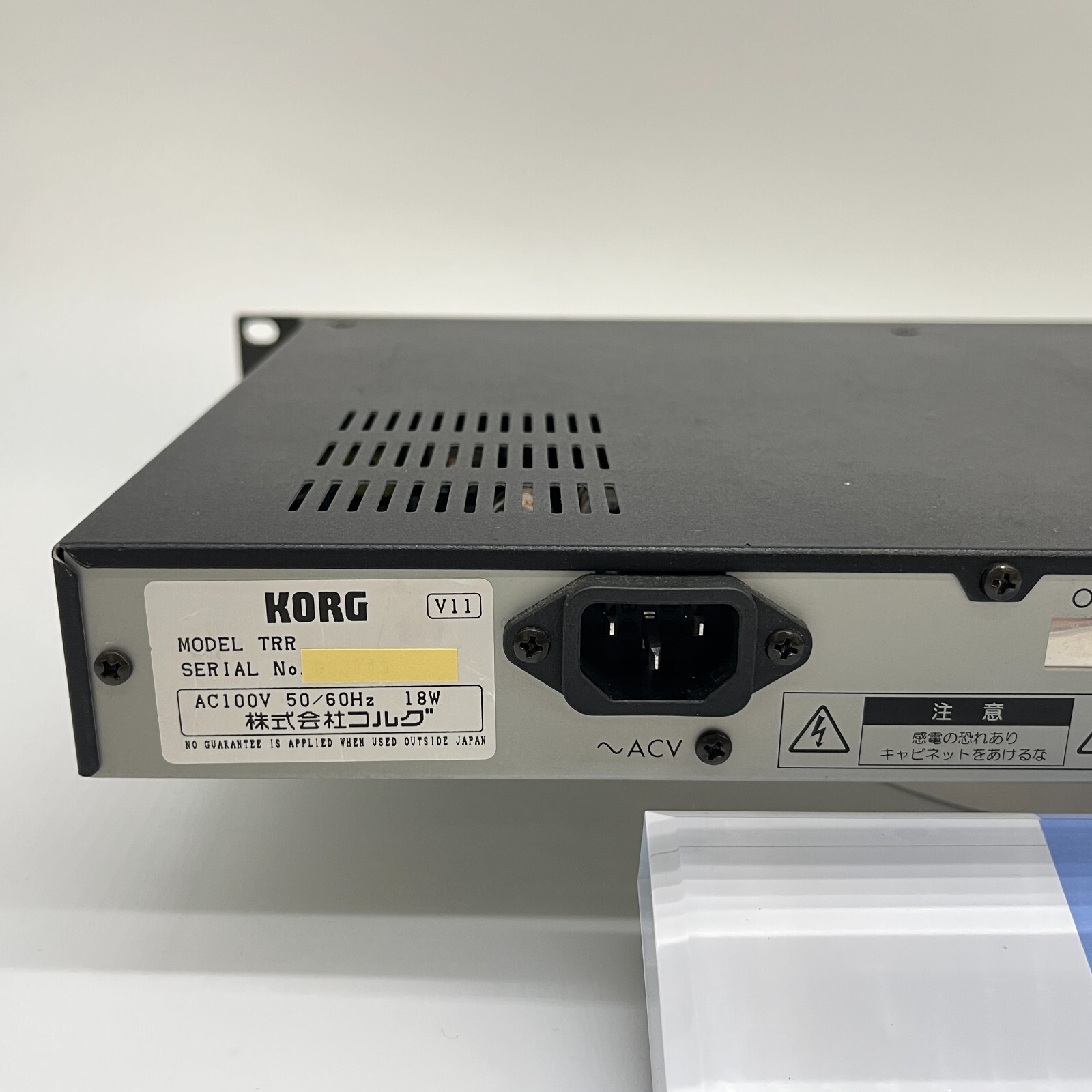 KORG TR-RACK Sound Module Synthesizer Used Tested