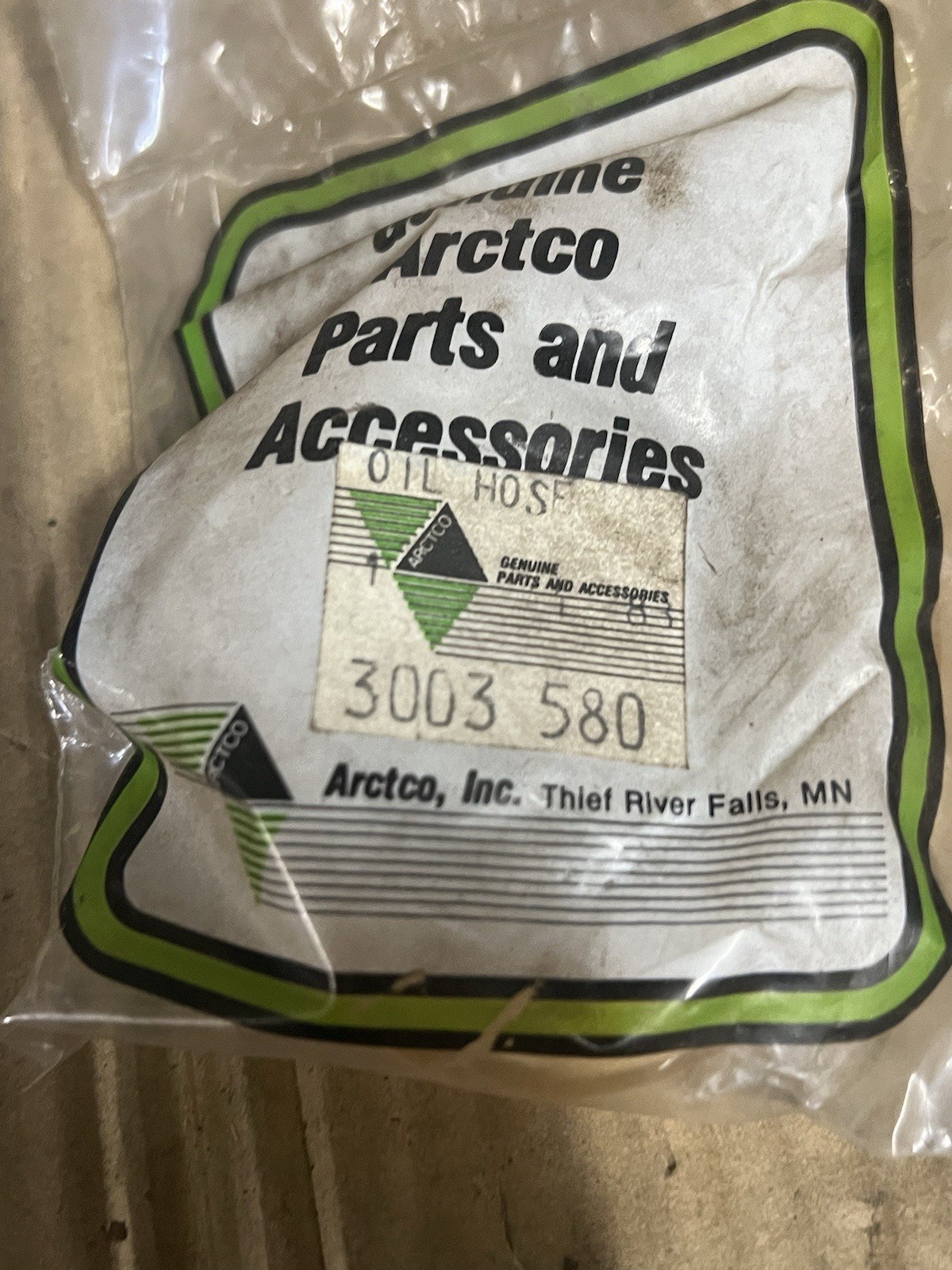 3003-580 R/b 3003-938 Arctic Cat Hose NEW OEM