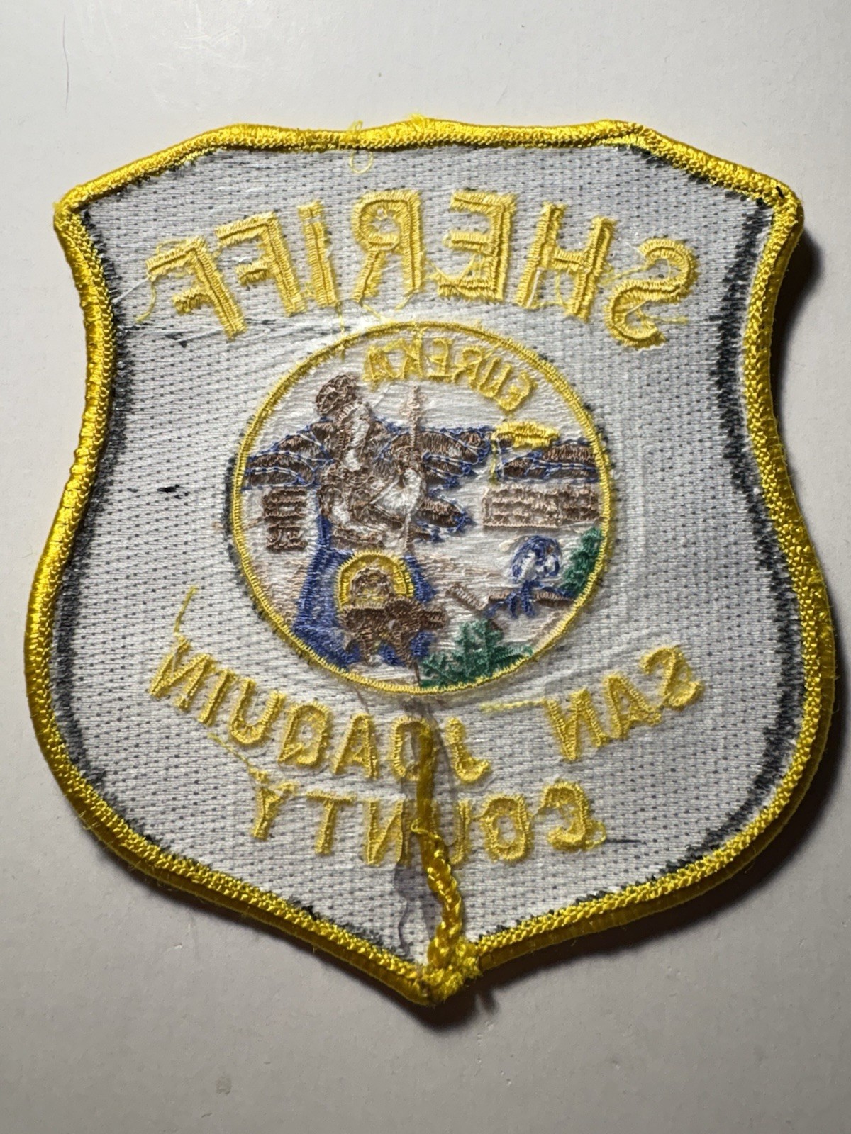 San Joaquin County California Sheriff Patch