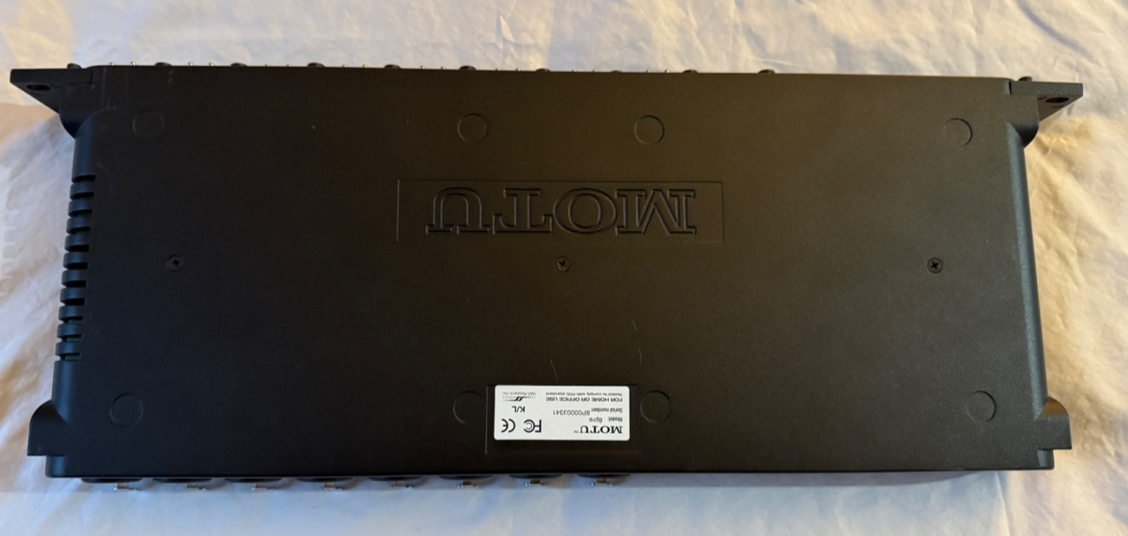 Motu 8Pre 8Pre Firewire Audio Interface Eight Mic Preamps ADAT G2U