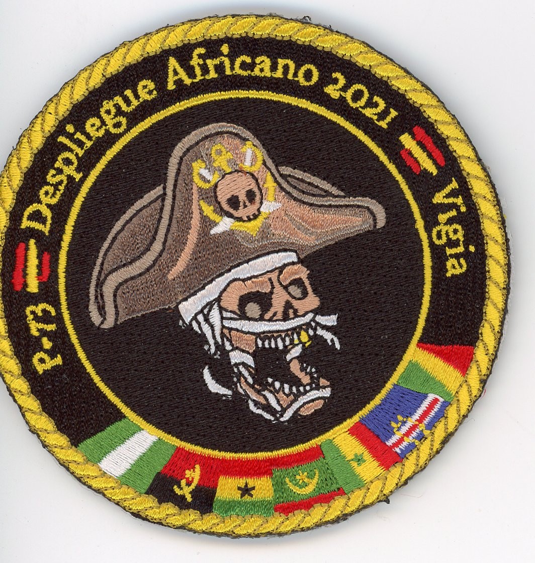 PATCH SPAIN PATROL BOAT P-73 VIGIA AFRICA DETACHMENT VEL BACK PARCHE
