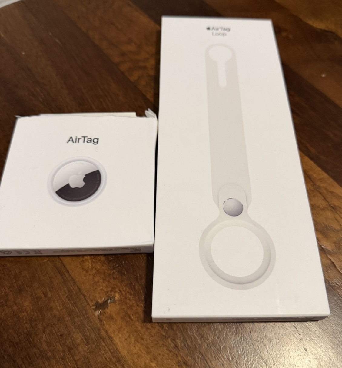 Apple AirTag (New Open Box) and AirTag Loop (Loop is New Sealed)