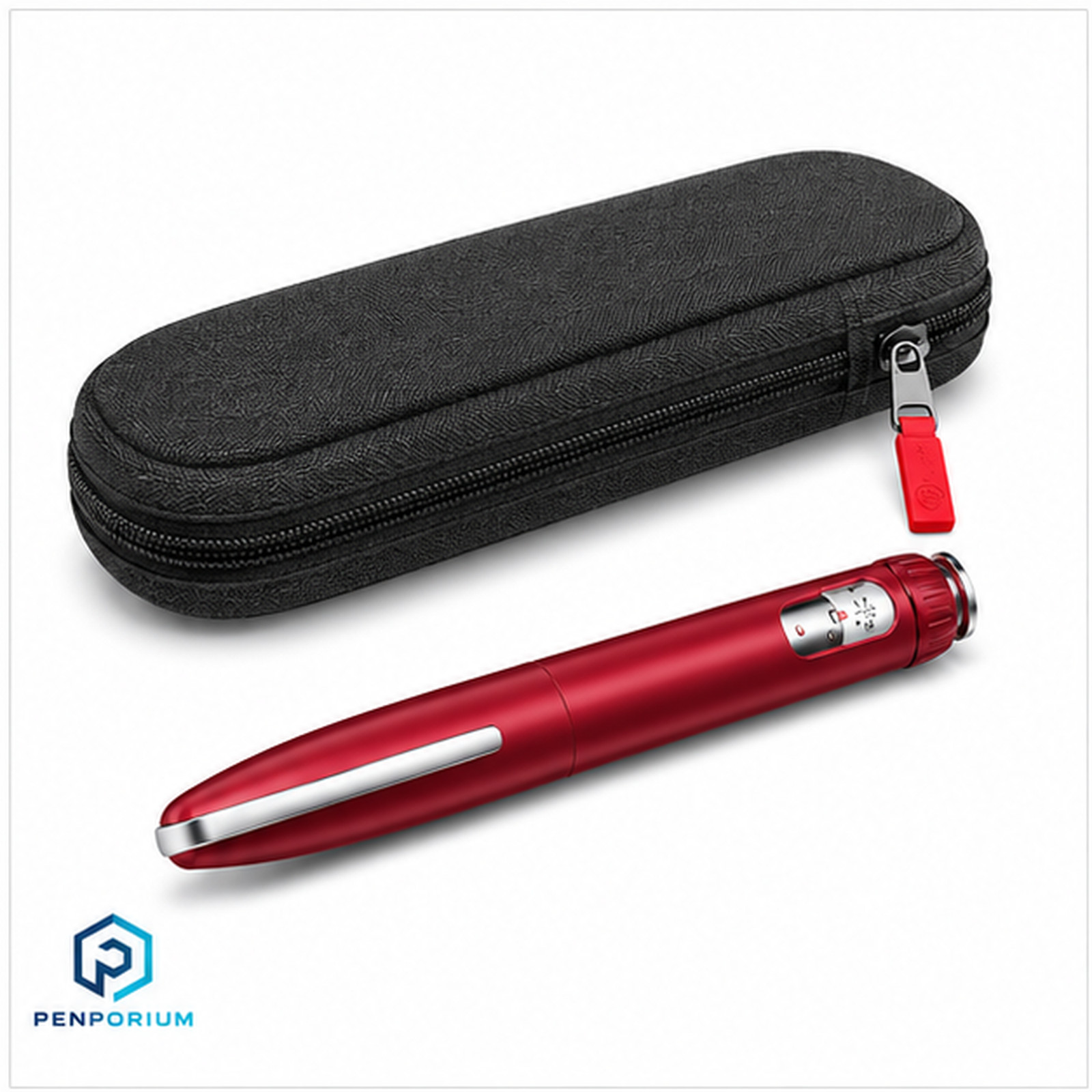 2 Pack HumaPen Savvio Delivery Devices | Case | Reusable | Red | Fast Ship
