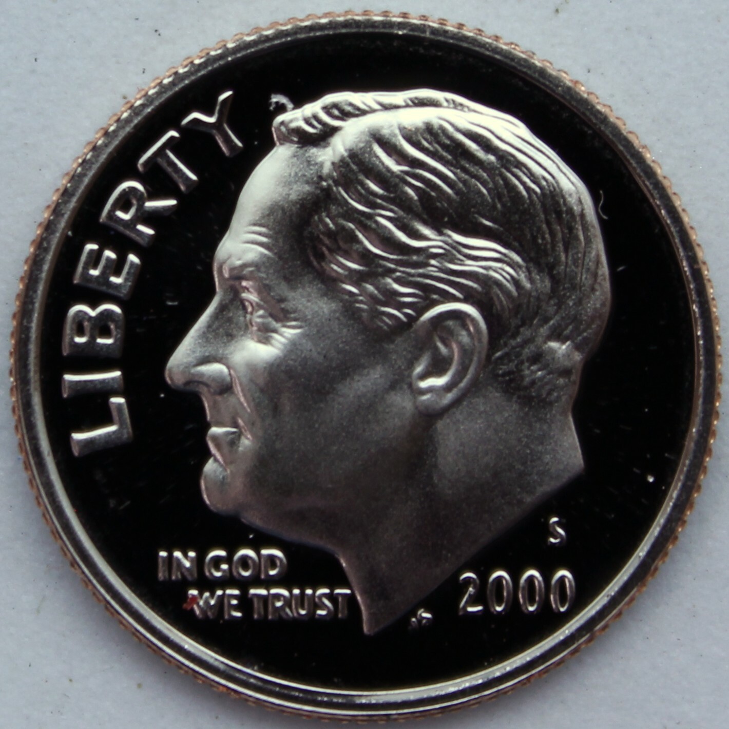 2000-S Proof Roosevelt Dime