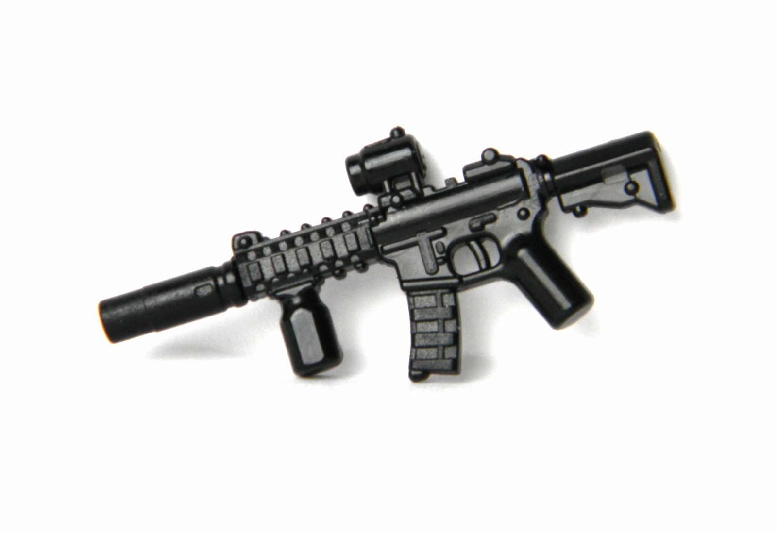 MK18 Assault Rifle fits compatible with toy brick minifigures Army M4