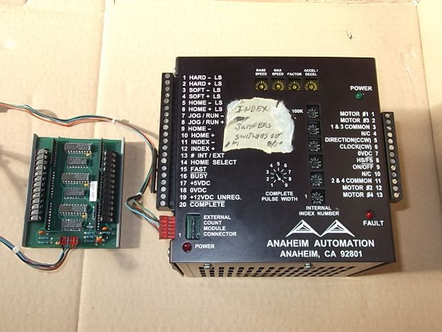 Anaheim Automat DPD72211X250A Stepper motor controller + counter module
