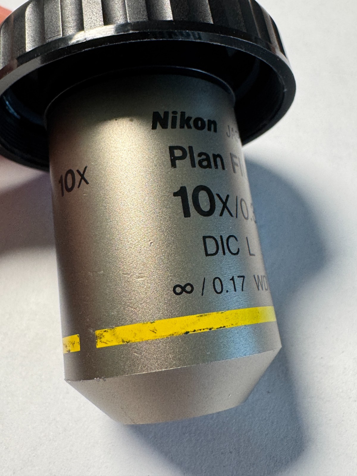 Nikon Plan Fluor 10x, .30 NA (MRH00105) Microscope Objective