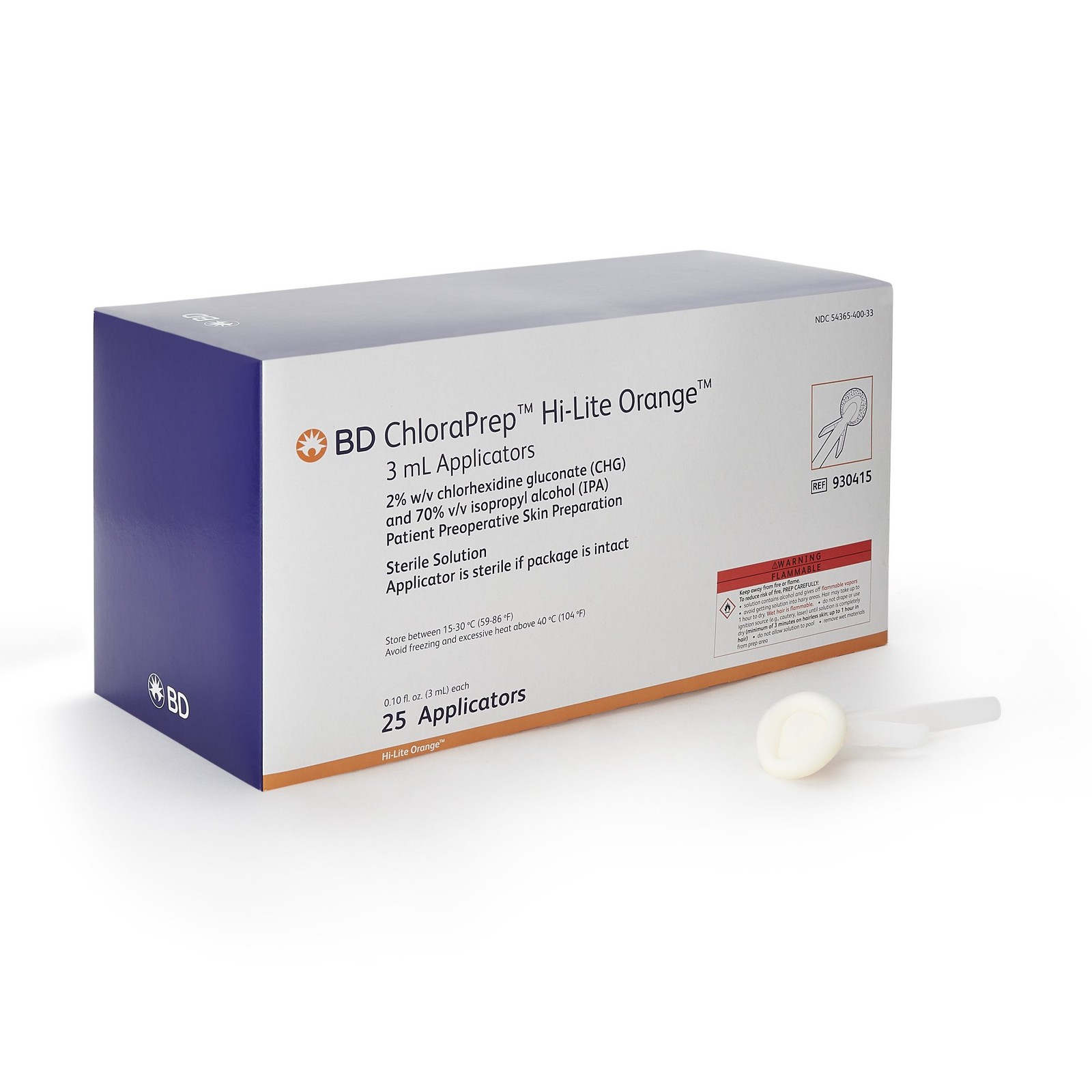 ChloraPrep™ Hi-Lite Orange™ Skin Prep Solution