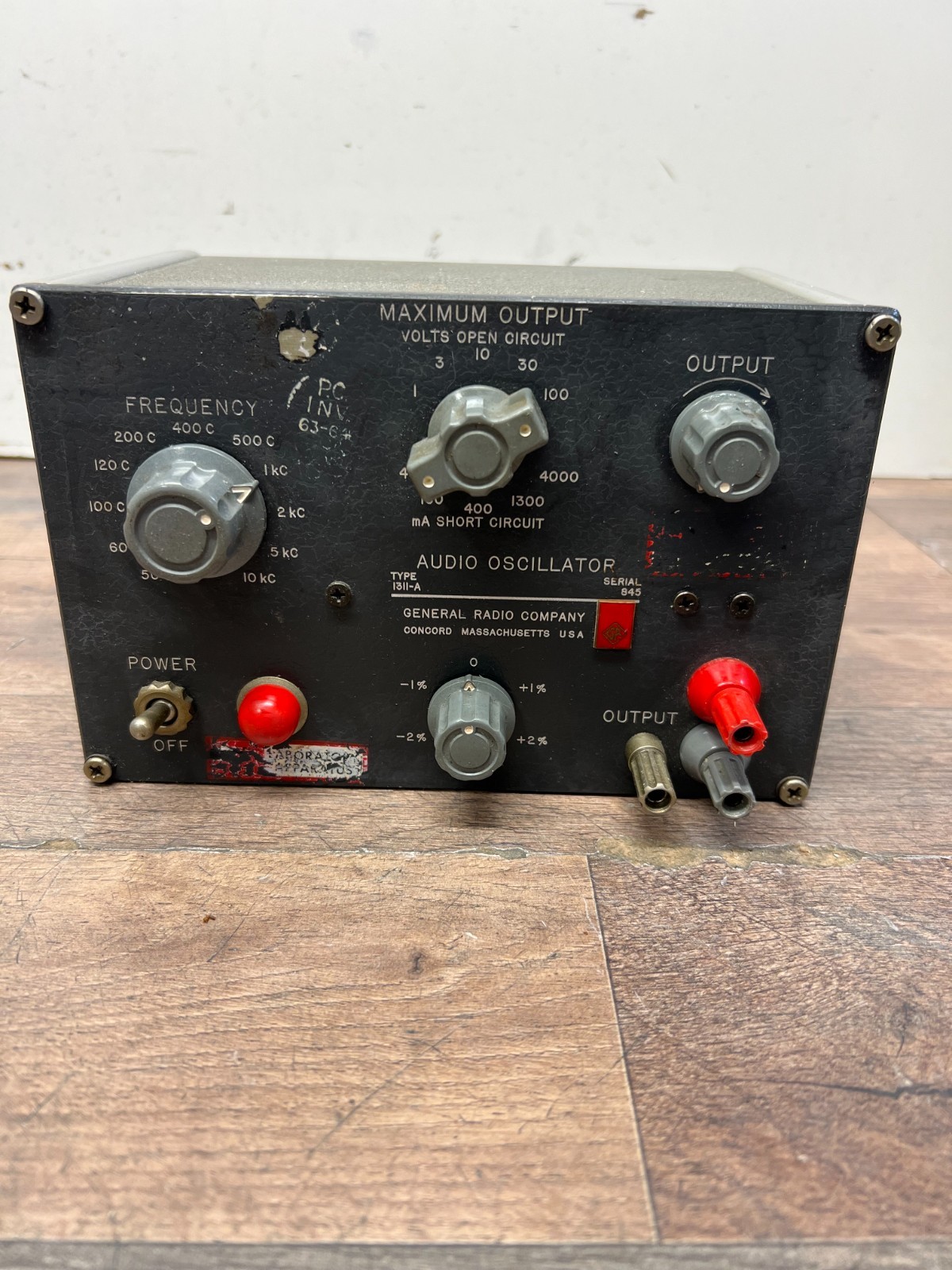 General Radio GR 1311-A Audio Oscillator