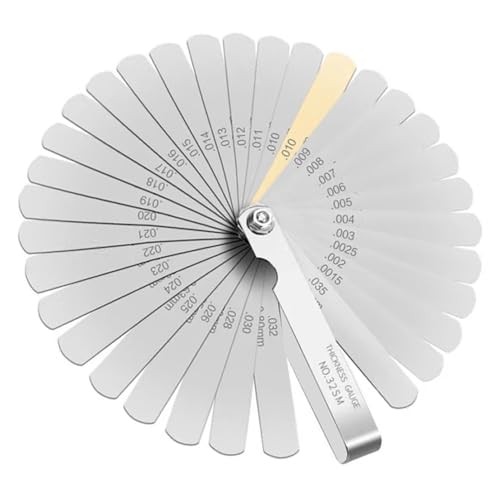 Feeler Gauges - 32 Blades Feeler Gauge Set 32-BLADE TAPERED FEELER GAUGE