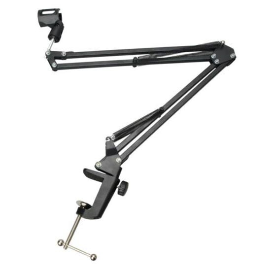 Universal Desk Cantilever Microphone Stand Foldable Adjustable Tripod MIC Holder