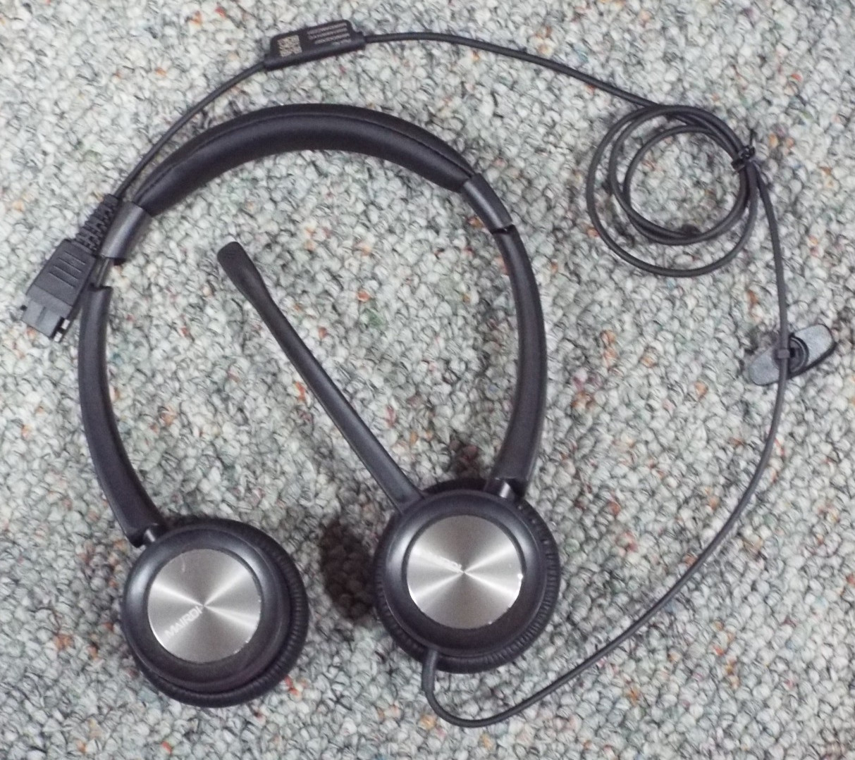 MAIRDI Professional Communication Phone Headset  with Microphone