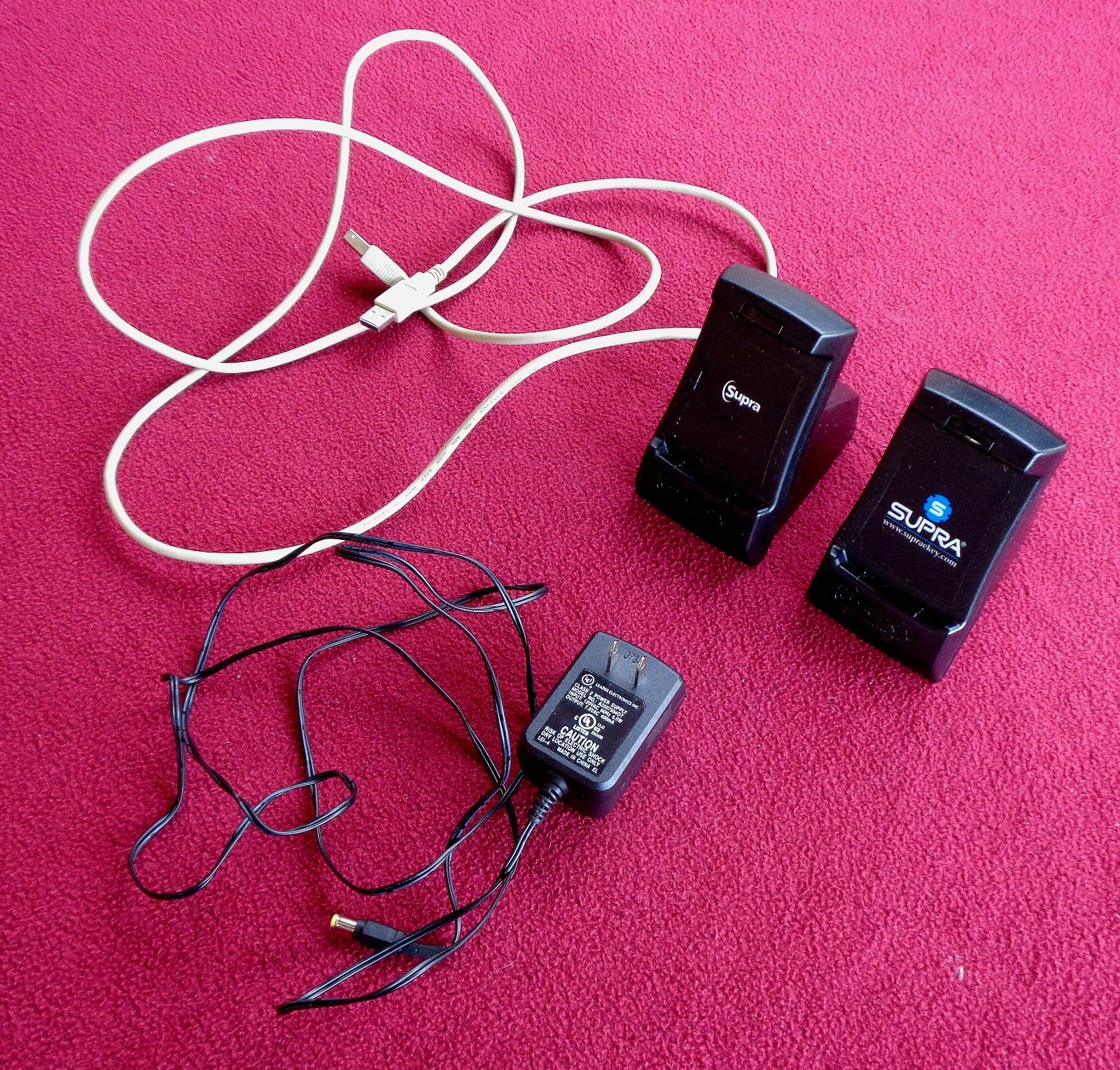 SUPRA iBox BT LE Bluetooth Smart LOCKBOX display key charging cradles & cables