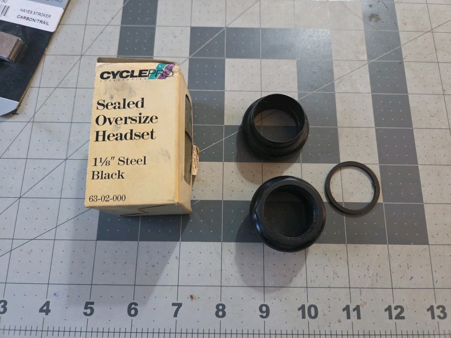 New Old Stock CYCLEPRO BMX Oversize Headset 1 1/8" Black 63-02-000