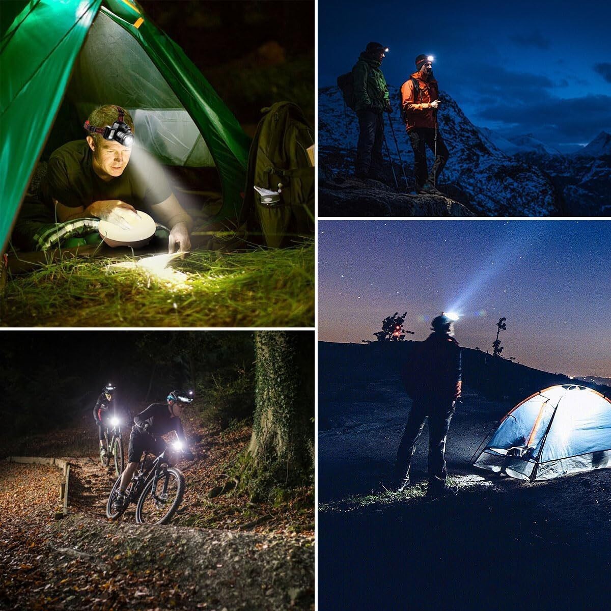 990000LM LED Headlamp Rechargeable Headlight Zoomable Head Torch Lamp Flashlight
