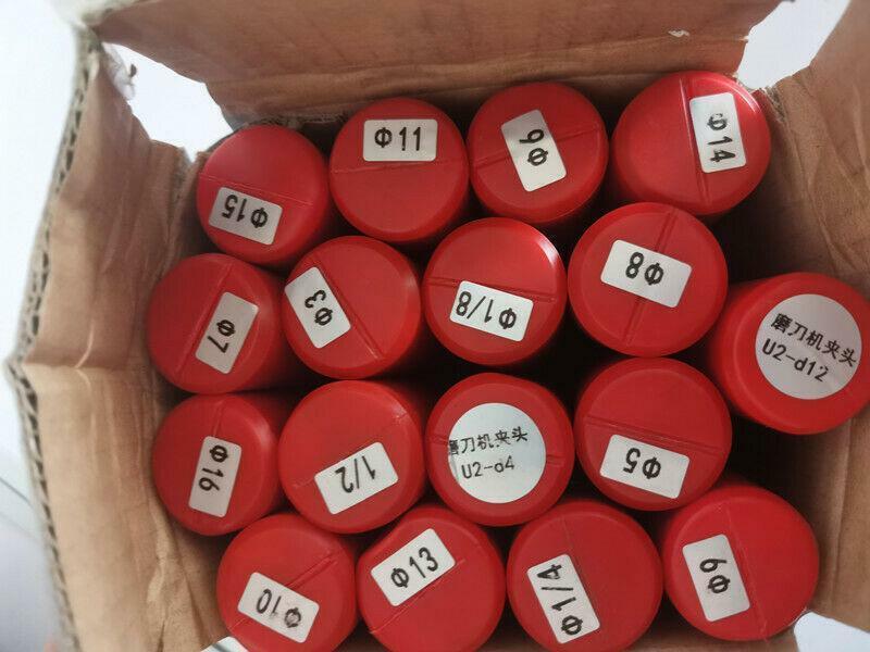 16pcs U2 Sharpener Chuck Grinder Collets Tool Cutter Grinder Collets Heavy Duty