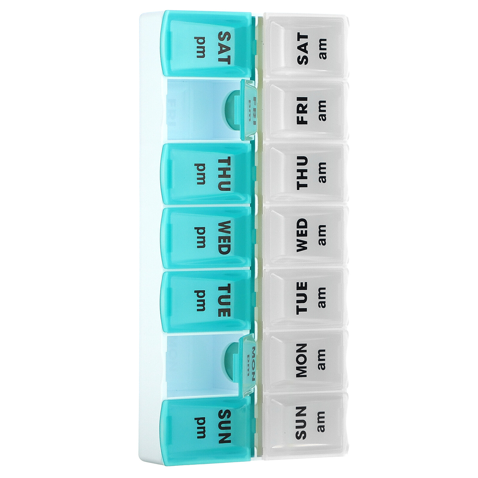 Weekly Twice-A-Day Pill Organizer, 1 Pill Organizer