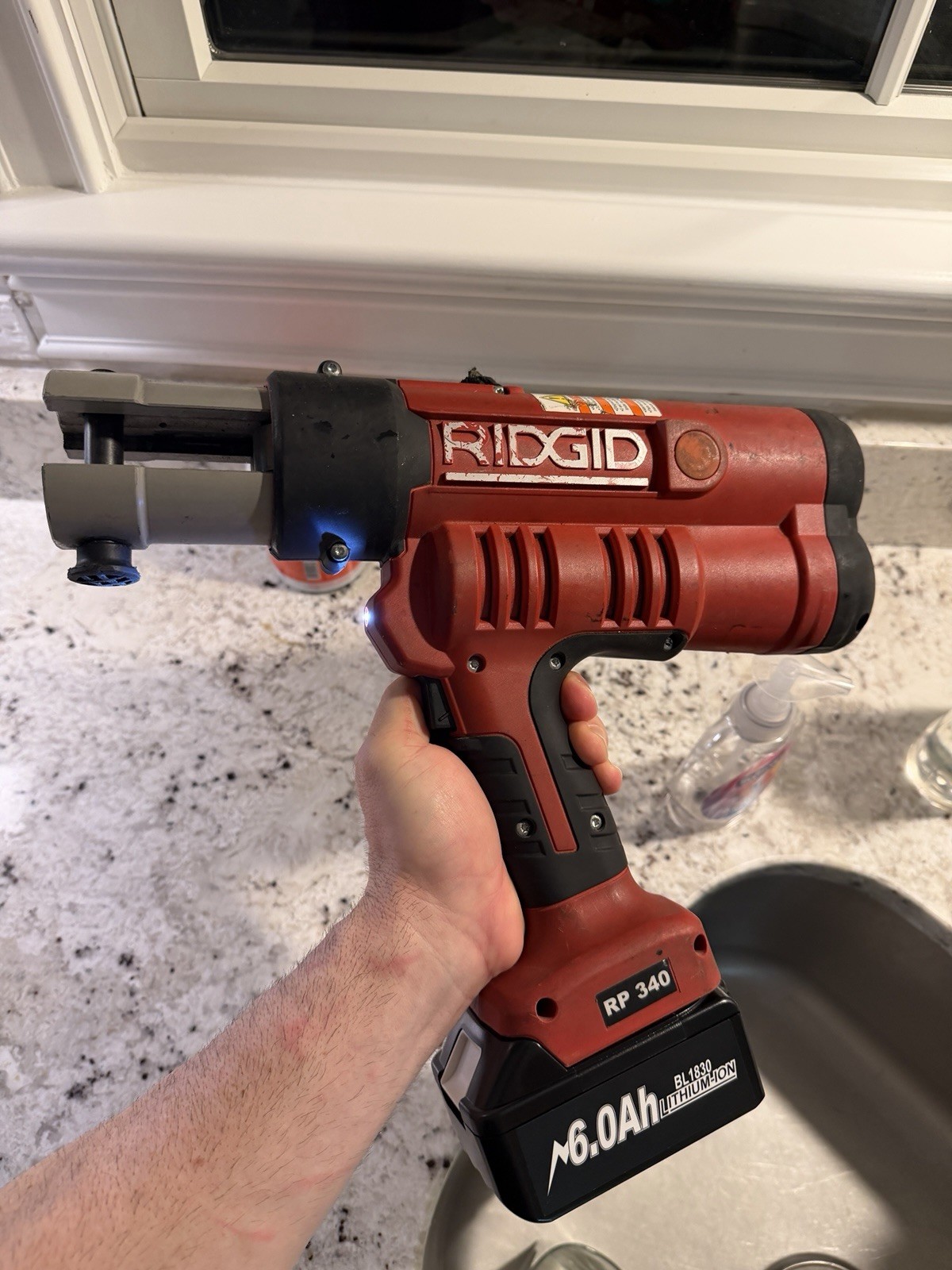 RIDGID RP 340 PRESS TOOL Only! Standard Size Copper/Megapress