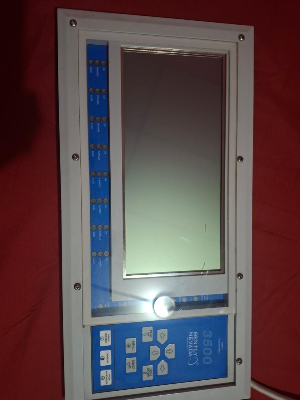 2PC BENTLY NEVADA 3500/93 System Display 135785-01 ASSET CONDITION MONITORING
