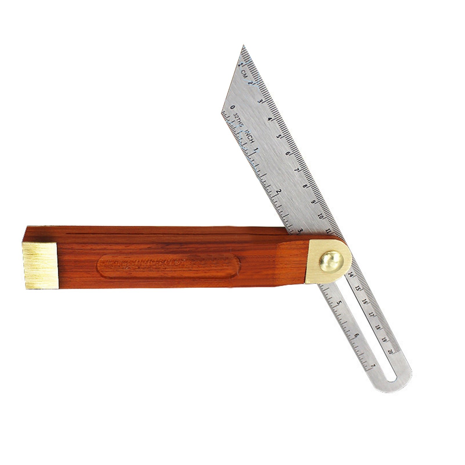 Adjustable Bevel Angle Ruler Horizontal Sliding Detector Marker Measuring Tool