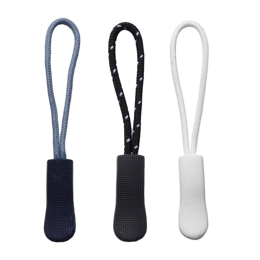 18 PC Zipper Replacement Pull Ropes Extension Durable Drawstrings Cords