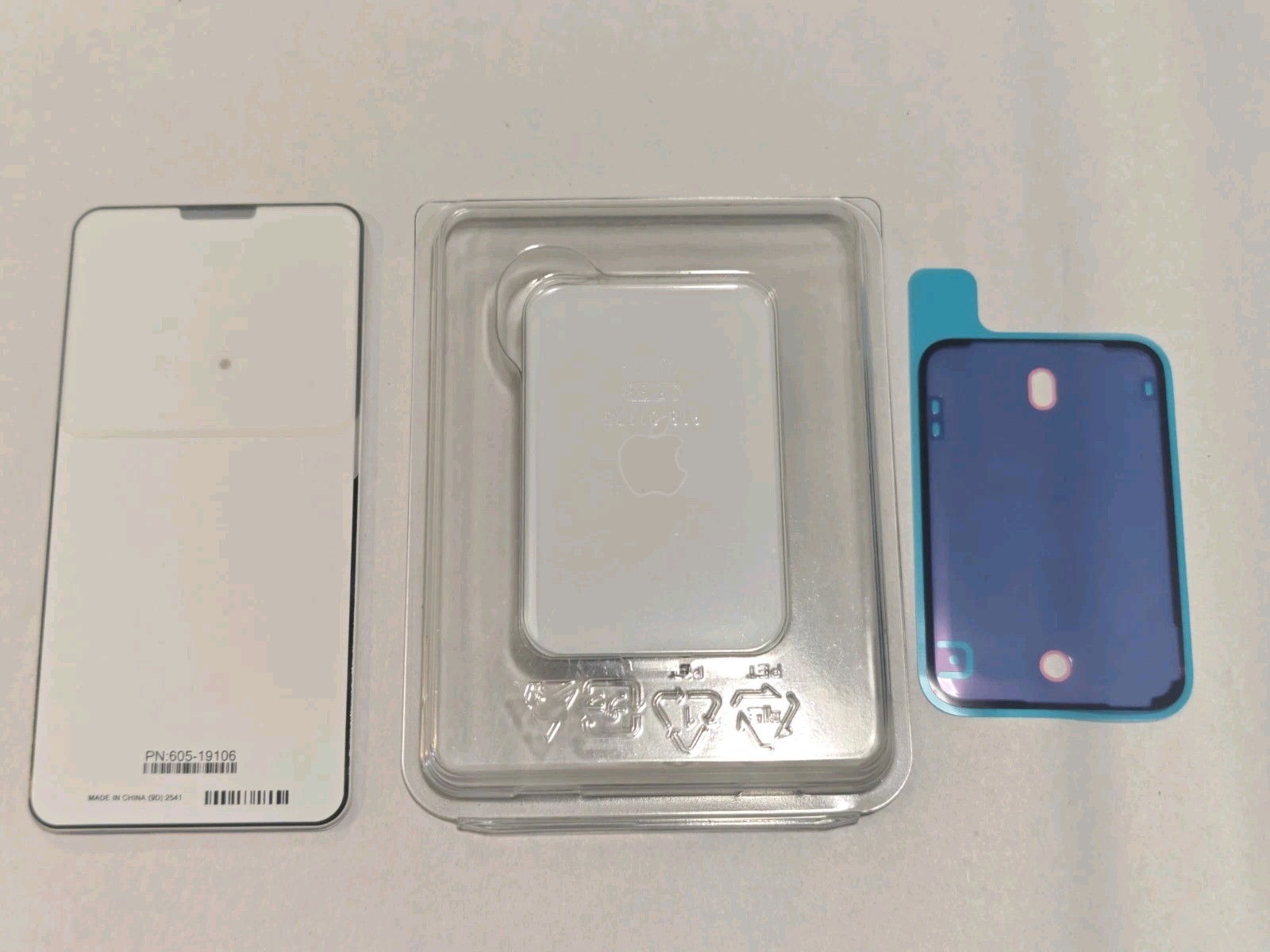New Genuine iPhone 17 Pro OEM Back Glass - Silver