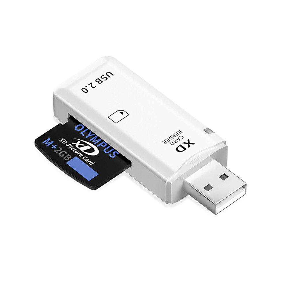 Pro USB xD Memory Card Reader Adapter For SanDick Olympus Fuji XD Camera Pictur