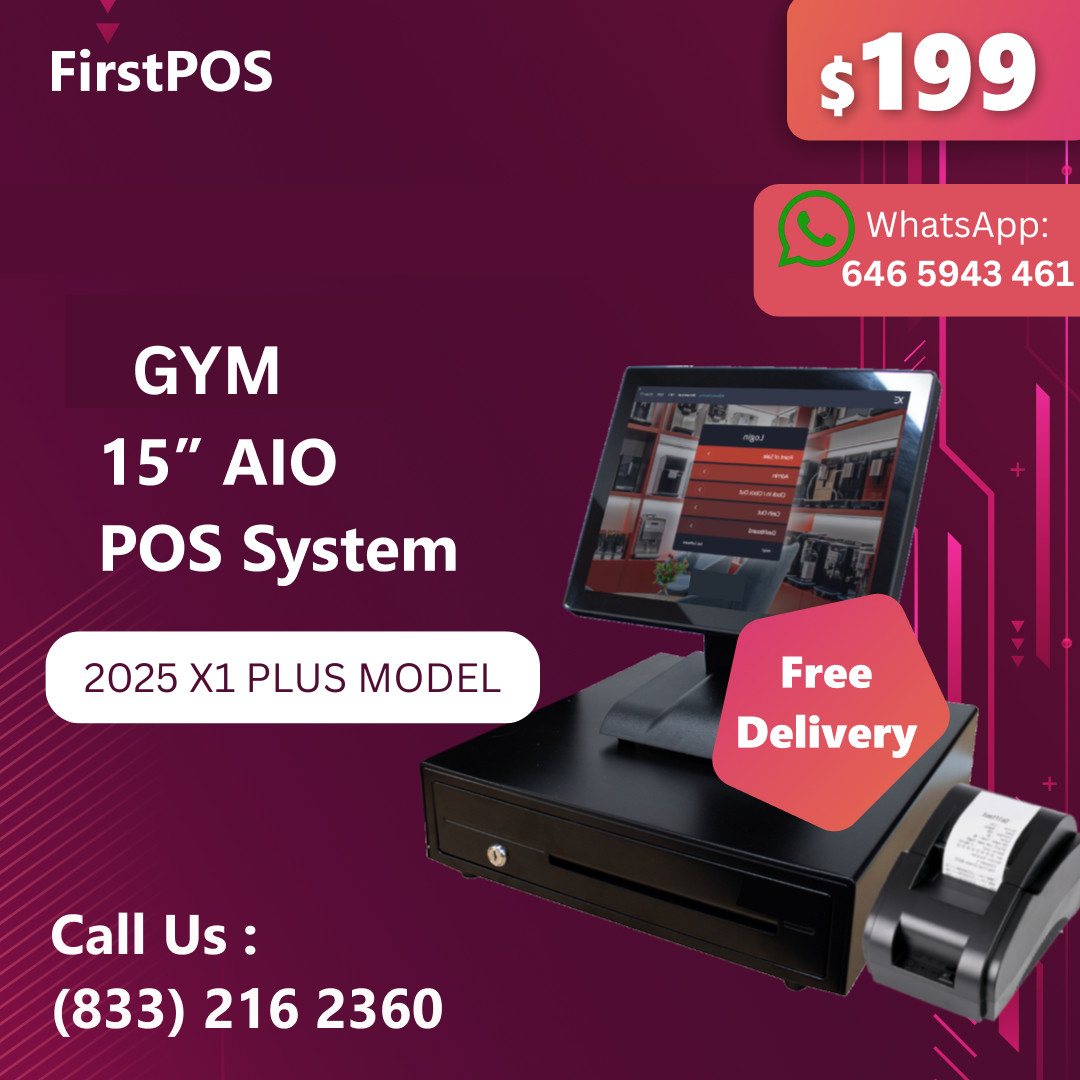 Point of Sale System, Cash Register, POS for Gyms, Hospitality Businesses