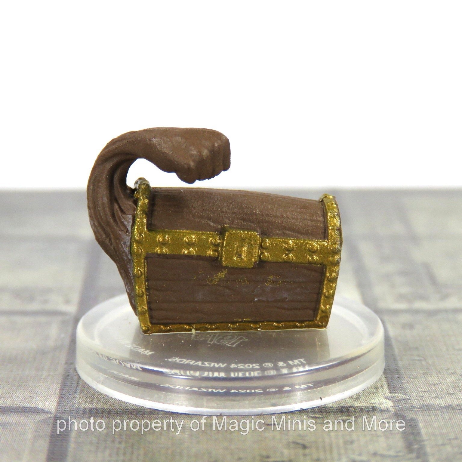 50th Anniversary ~ MIMIC 1E #19 D&D Icons of the Realms treasure chest miniature
