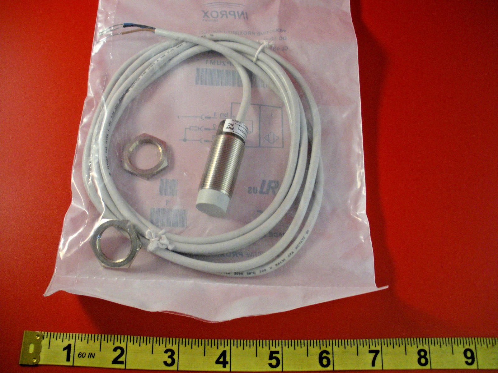 Inprox X18DB3P2UM1 Proximity Sensor Switch Inductive 10-30vdc 3-Wire Nib New