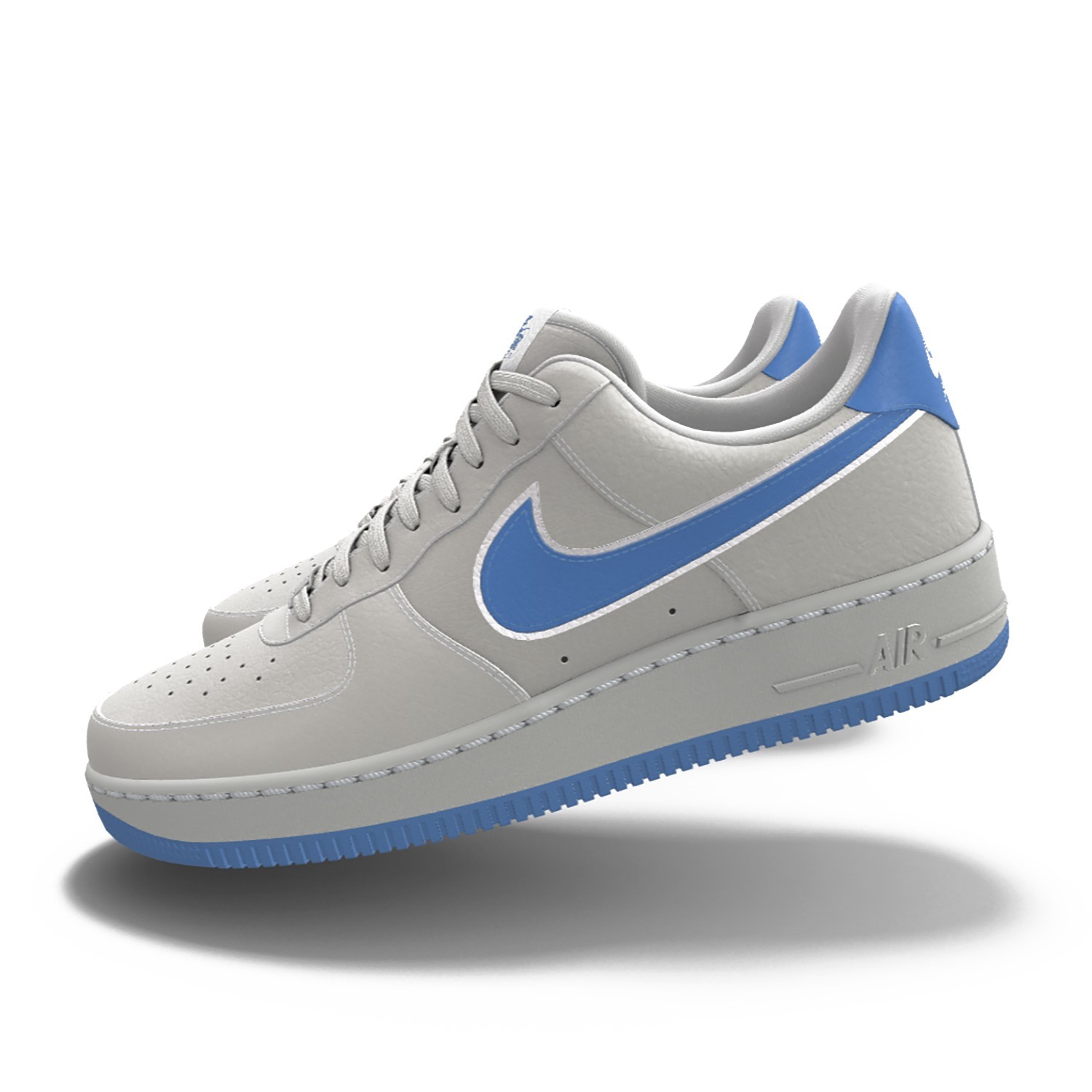 $195 NIB NEW Mens Nike Air Force 1 Low Photon Dust Custom Leather Shoes