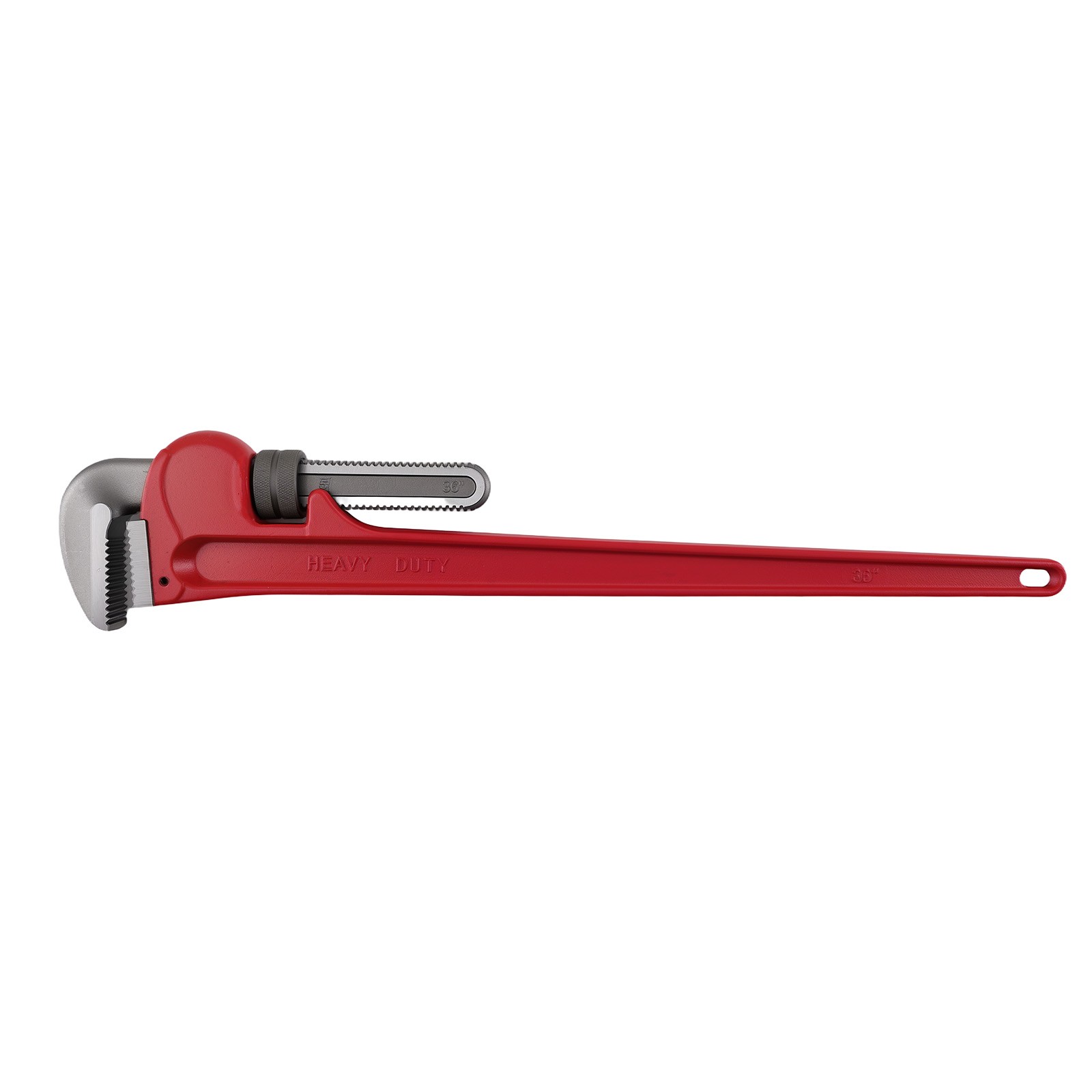36 Inch Heavy Duty Pipe Wrench CRV Adjustable Jaw Plumbing Serrated 900mm